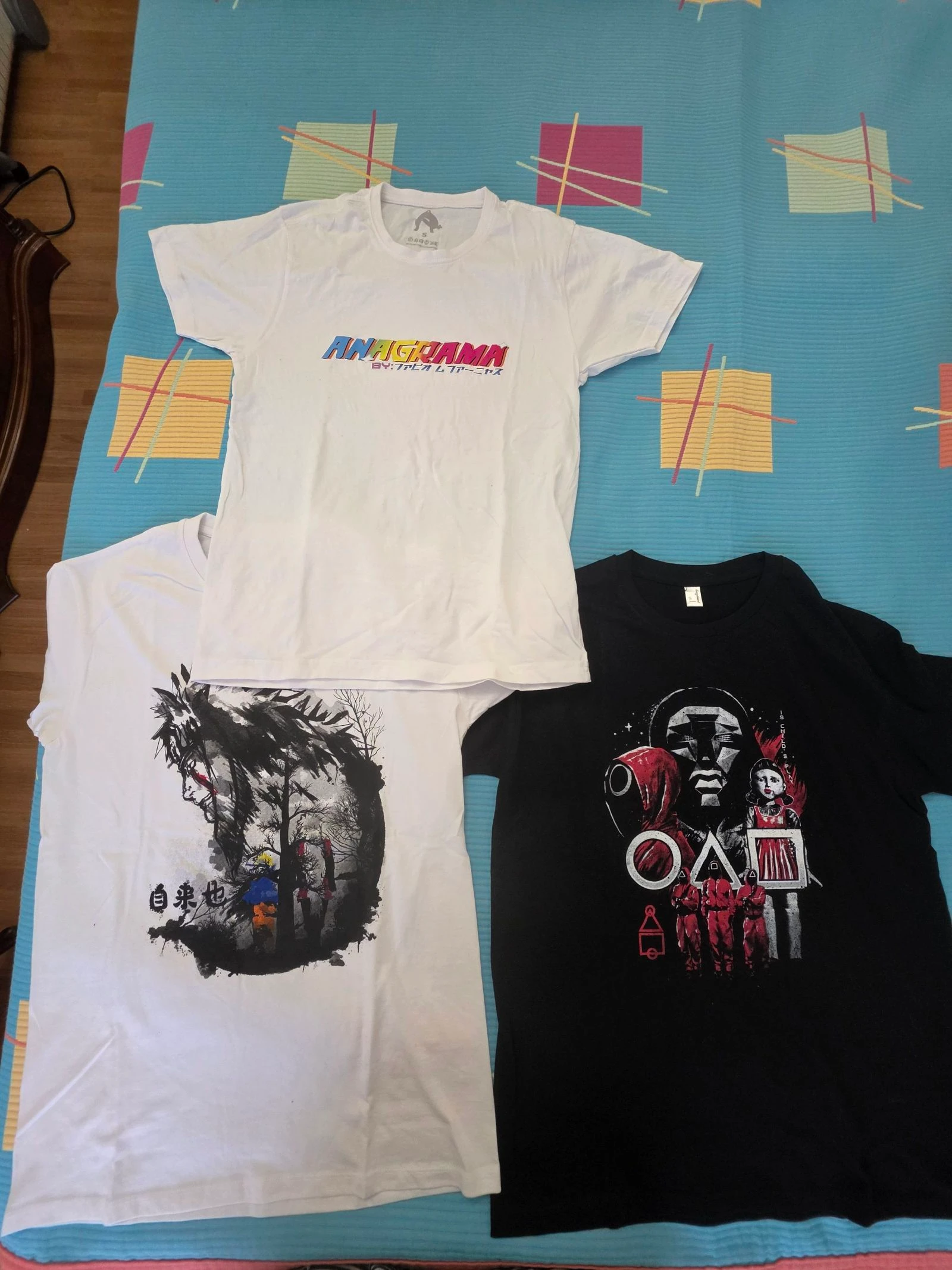 Lote 3 camisetas nuevas hombre talla S